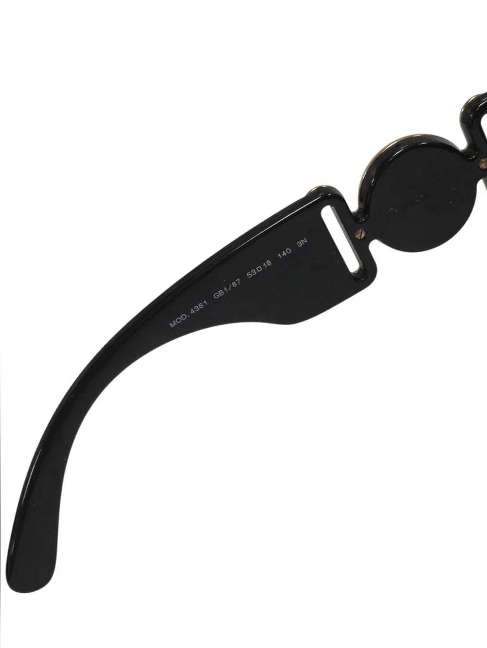 Versace Black Frame Sunglasses